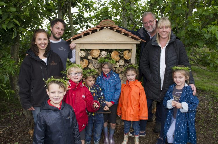 Shere Craftsmen and Albury Vineyard create a 5-star hotel for lucky bugs
