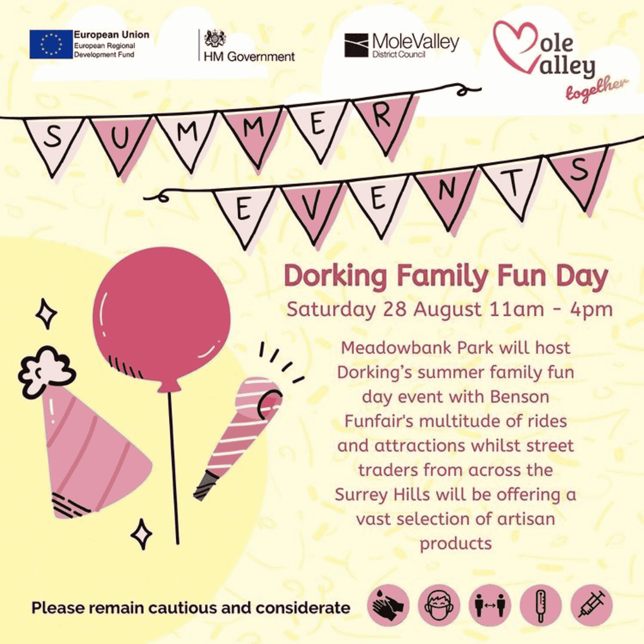 Dorking Family Fun Day - Best Surrey August Bank Holiday Family Activities