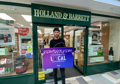 The Love Camberley Gift Card encourages residents to shop locally