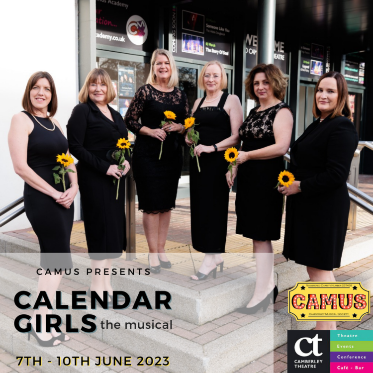 Camus Productions – achieving something blooming extraordinary with their production of Calendar Girls the musical.