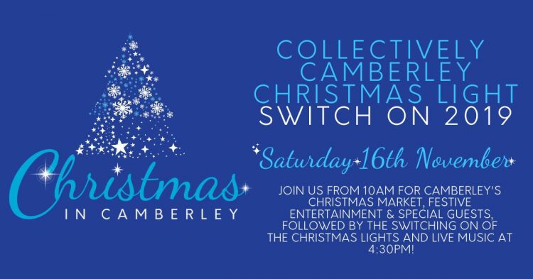 Collectively Camberley Christmas Light Switch On 2019