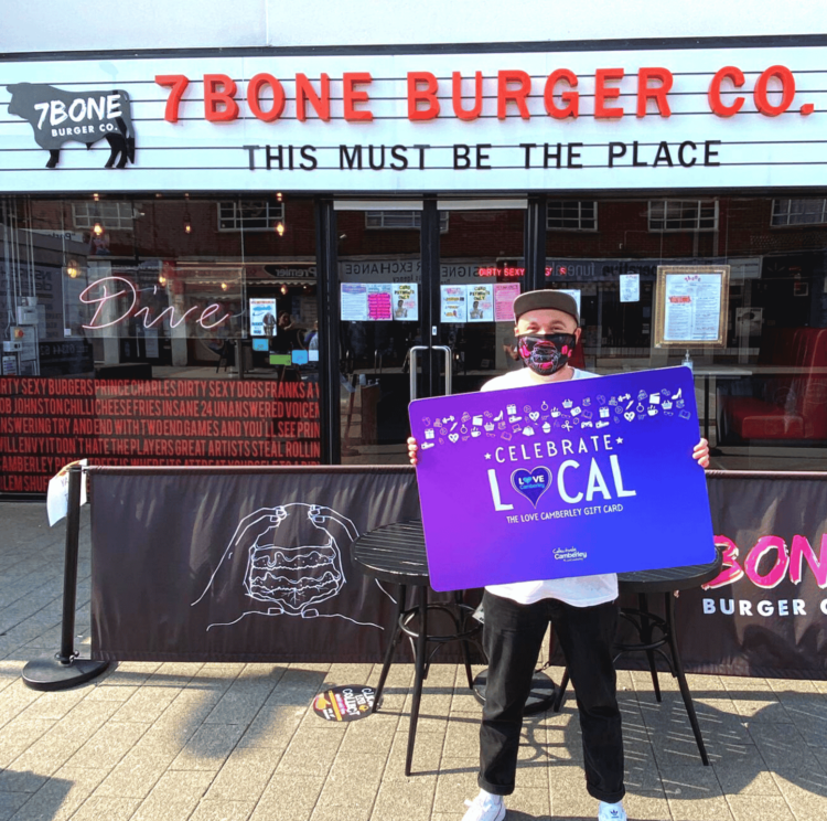 Compete for Camberley and win a £1500 Love Camberley Gift Card to spend locally