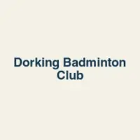 Dorking Badminton Club​ editorial name graphic