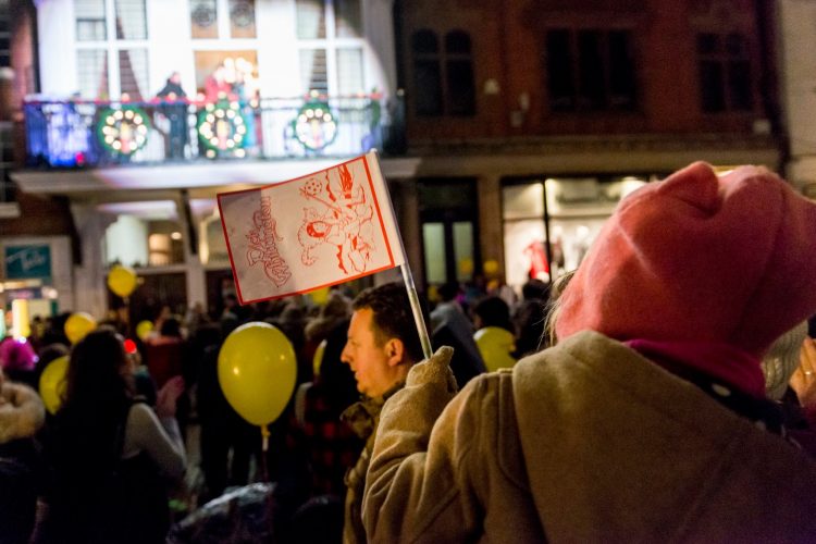 Guildford Christmas Lights Switch On
