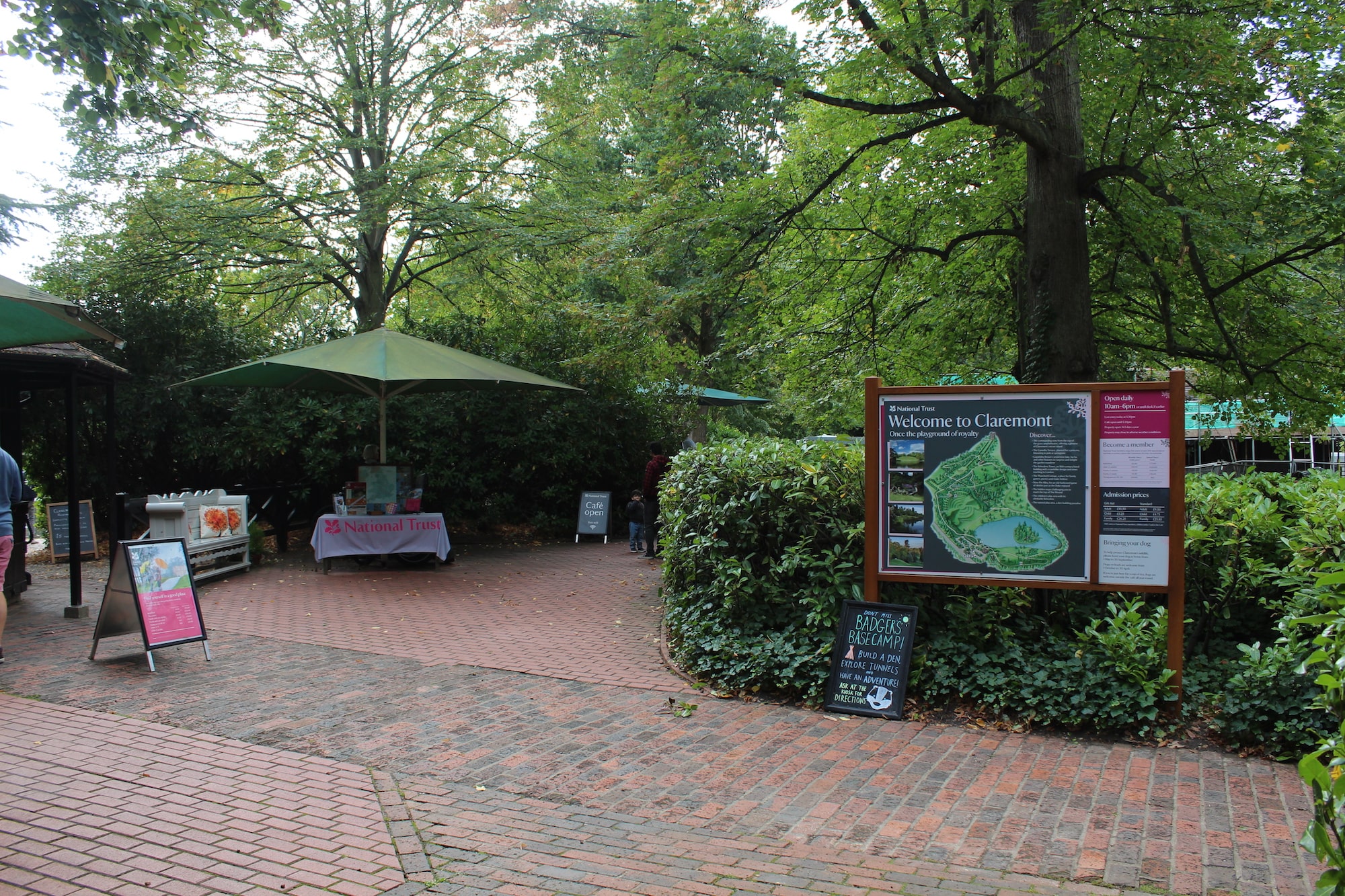 Claremont Landscape Garden Esher Surrey Another Entrance
