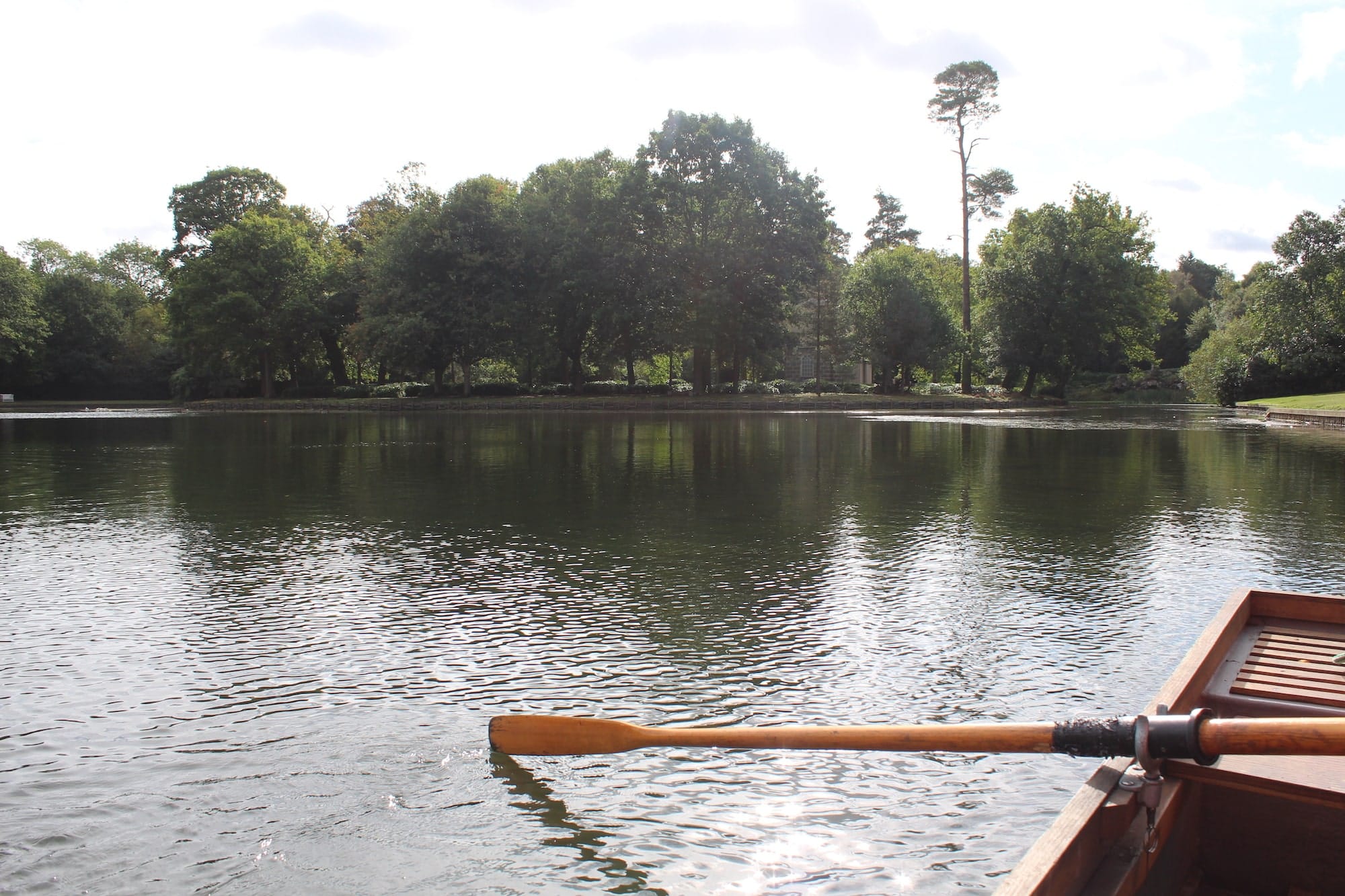 Claremont Landscape Garden Esher Surrey Paddling