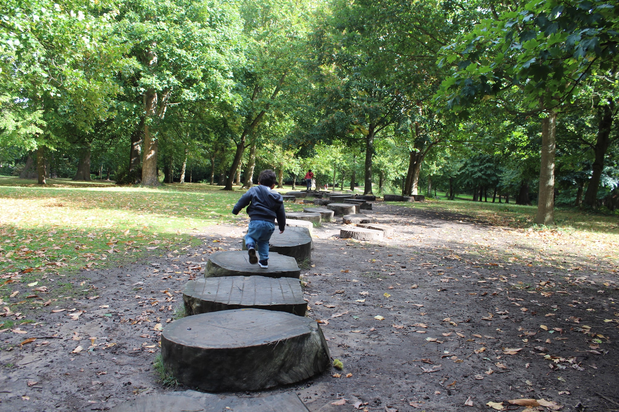 Claremont Landscape Garden Esher Surrey Stepping Stones