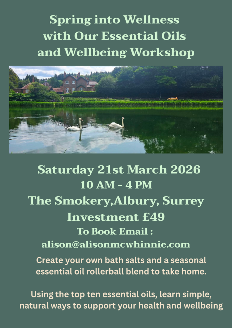 Spring into Wellness with our Essential Oils and Wellbeing Workshop