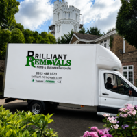 Brilliant Removals Surrey removal vehicle providing professional moving services