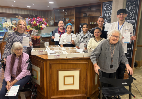 Camberley Manor Baking Up Kindness for the Community